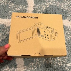 Brand new 4K camcorder